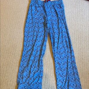 Vineyard Vines Blue Lacrosse Print Pajama Pants